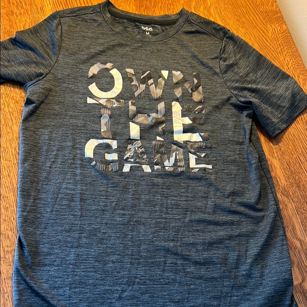 DSG Gray Optical Illusion Short Sleeve Tee